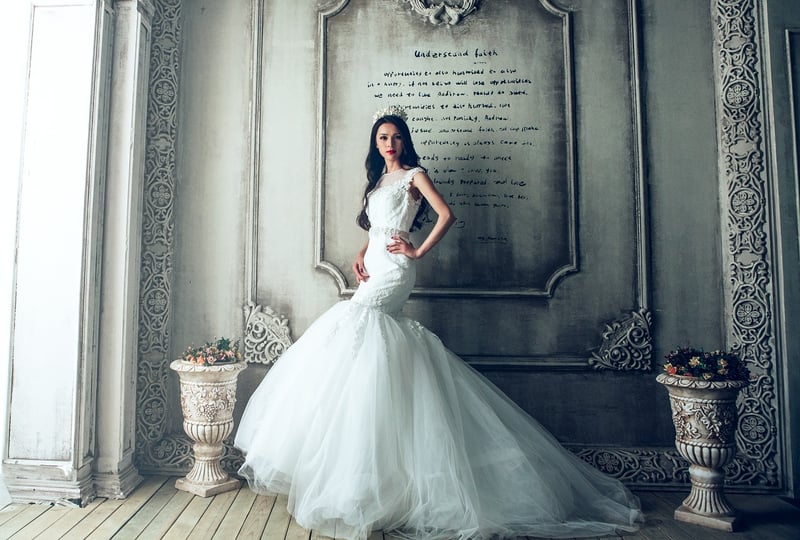 Bohemian Wedding Gown